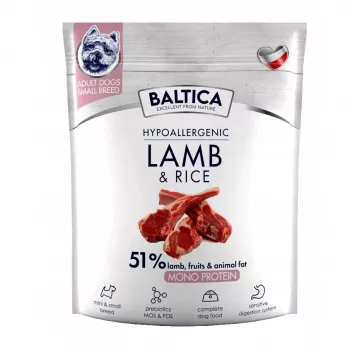 BALTICA Nutraceutic Hypoallergenic S Lamb with rice - kuiv koeratoit - 1 kg