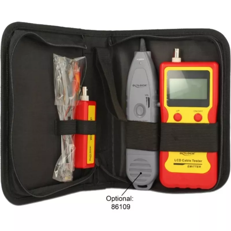 Delock LCD-kaablitester - võrgutester (86108)