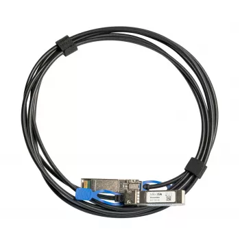 Võrgukaabel MikroTik XS+DA0003 SFP/SFP+/SFP28 InfiniBand 3m Must