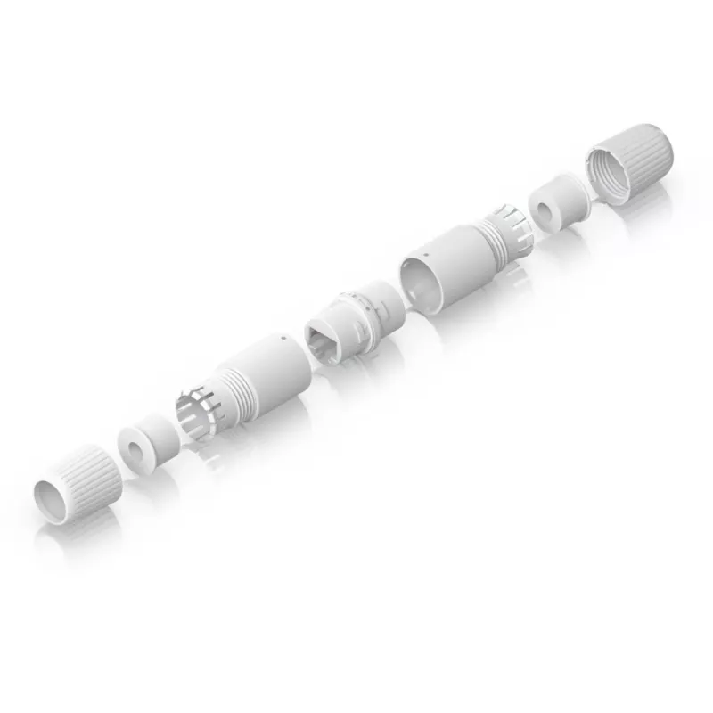Ubiquiti UACC-RJ45-Coupler-C6A-Outdoor lame Valge RJ-45 2 tk