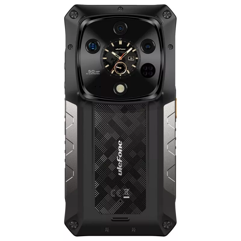 Töökindel nutitelefon UleFone Armor 28 Ultra 5G — 16 GB muutmälu, 1 TB salvestusruum, must