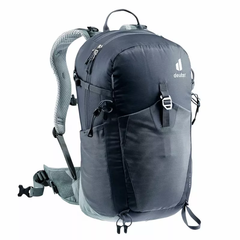 Seljakott DEUTER Trail 25 — 25L matkapäevakott, must-kiltkivi