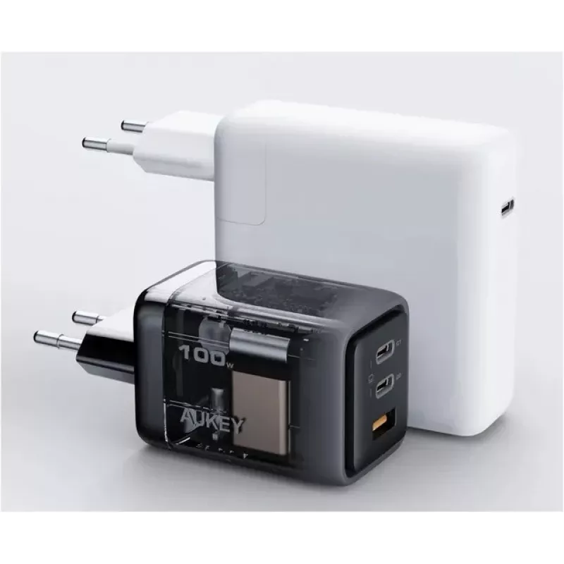 Comet Mix 3 seinalaadija PA-C5 3xUSB (2xUSB-C ja 1xUSB-A) 100W 5A QC5.0 PD3.0 AFC PPS FCP SCP