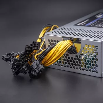 Qoltec 50350 toiteplokk 1850W PCI-E | 80 Plus Platinum | Gaming Miner