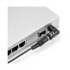 Juhtmepistik DeLOCK 80795 DC 5.5 x 2.1 Must Isane/Emane
