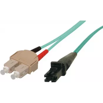 Tecline exertis Connect - Paranduskaabel - SC multi-mode (M) MT-RJ Multimodus (M) külge - 7 m - Kiudoptiline - 50/125 mikromeetrit - OM3 - türkiis (39975007)