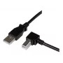 StarTech.com 3m USB 2.0 A kuni täisnurkne B-kaabel – isane/isane, 3 m, USB A, USB B, USB 2.0, must