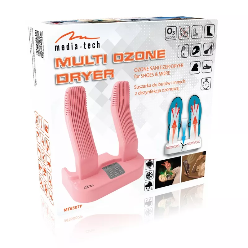 Media-Tech MT6507P Multi Ozone Pro kuivati roosa