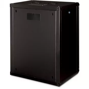 Seinale paigaldatav kapp Digitus DN-19 16-U-SW