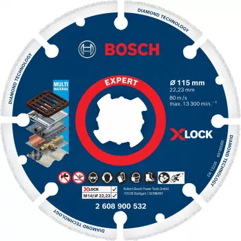 Bosch 2 608 900 532 nurklihvija lisaseade Lõikeketas