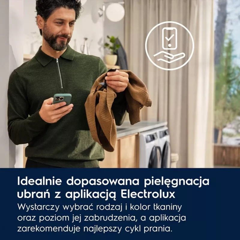 Pesukuivatusrest Electrolux EW7D585UCP 8 kg soojuspump, kondensatsioonkuivatus