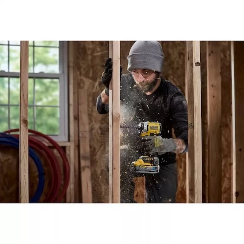 DeWALT DCF860N-XJ elektriline kruvikeeraja/löökkruvikeeraja 3800 RPM Must, Kollane
