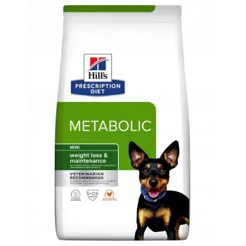 HILL'S PRESCRIPTION DIET Canine Metabolic Mini kuivtoit koertele Kana 1 kg