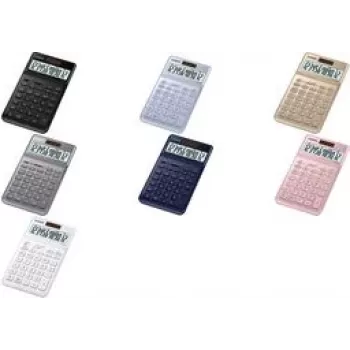 Casio JW-200SC - Lauaarvuti kalkulaator - 12-kohaline - päikesepaneel, aku - Must (JW-200SC-BK)