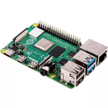 Raspberry Pi 4 Model B - Einplatinenrechner - Broadcom BCM2711 / 1,5 GHz - RAM 2 GB - 802.11a/b/g/n/ac, Bluetooth 5.0 (Raspberry-PI-4-2GB)