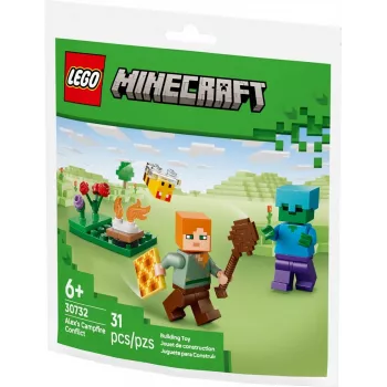 Bricks Minecraft 30732 Alexi lõkke konflikt