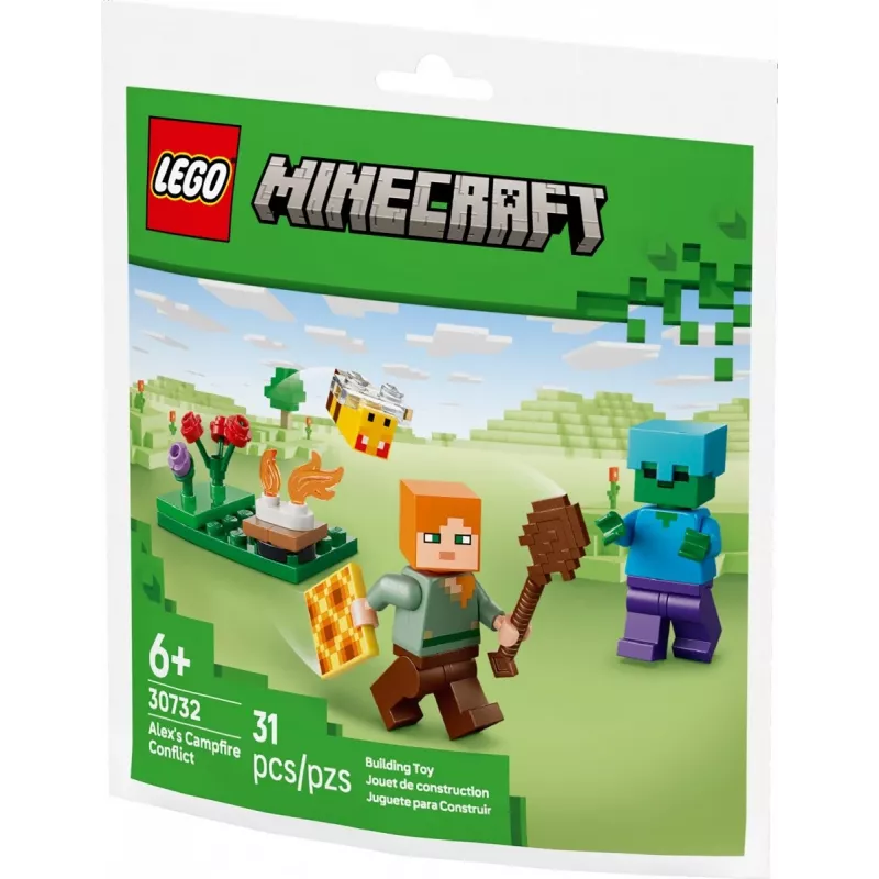 Bricks Minecraft 30732 Alexi lõkke konflikt
