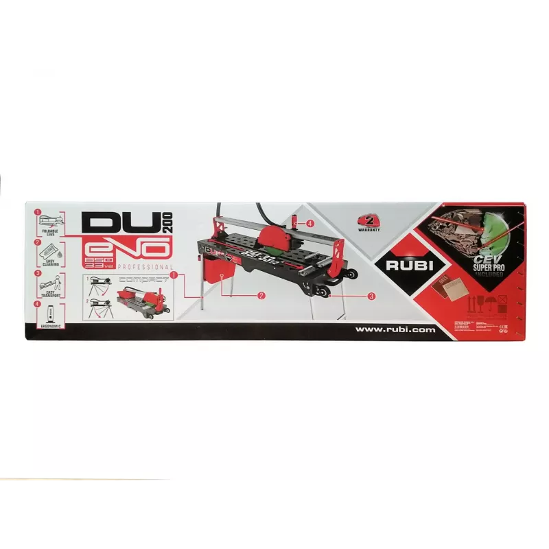 Statsionaarne plaadilõikur RUBI DU-200 EVO 850