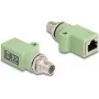 DeLOCK 60681 pistikuadapter M12 RJ45 Roheline