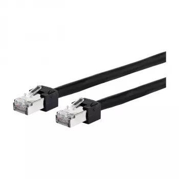 METZ CONNECT 13084F1000-E võrgukaabel must 1 m Cat5e S/UTP (STP) (13084F1000-E)