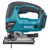 Tikksaag Makita DJV180ZX juhtmeta korpuseta — 3-astmeline pendel, 0–2600 SPM, käigupikkus 26 mm, lõikesügavus puidus 135 mm