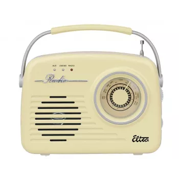 Raadio Eltra Radio Luiza Retro SP-11 MP3 USB SD Vanilje