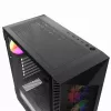 Gembird CCC-FC-900ARGB Gaming arvuti korpus Fornax 900, ATX, must