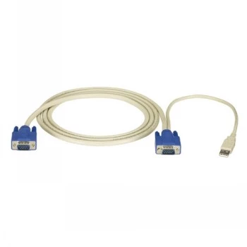 Mustbox Servswitch EC USB-serverikaabel - VGA, USB, 3M