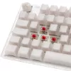 Ducky One 3 RGB klaviatuur mängimiseks, USB, QWERTY, US English, valge