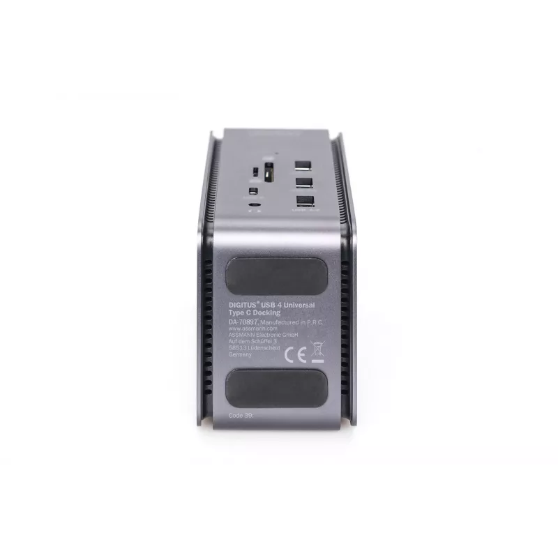 USB4 Dokkimisjaam Digitus DA-70897 8K USB USB-C 100W toiteedastus