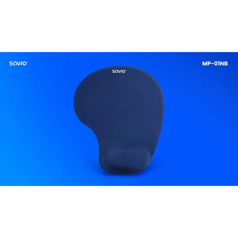 SAVIO MP-01NB hiirematt tumesinine