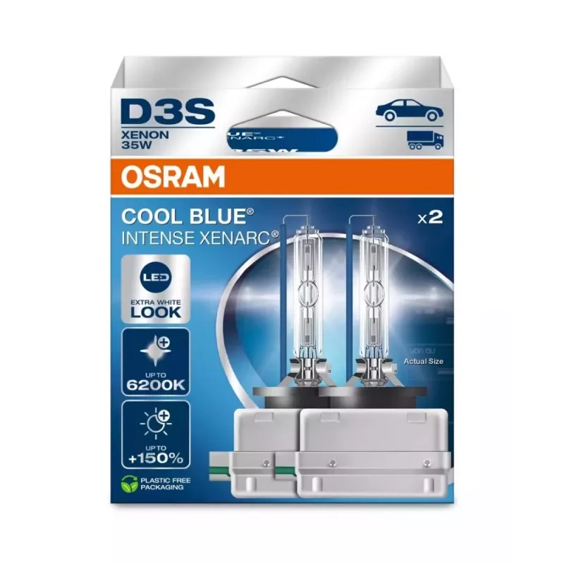 Autode HID-ksenoon-varupirn Ledvance D3S 42V 35W Cool Blue Intense 6200K