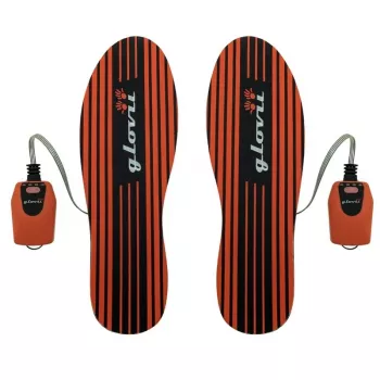 Soojendusega sisetald Glovii GW4U unisex, 100% polüester, suurus EU 36–48, punane/must, liitiumioonaku