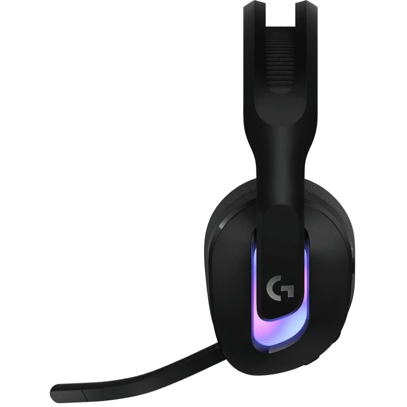 Logitech G G522 LIGHTSPEED juhtmevaba mängupeakomplekt LIGHTSYNC RGB mikrofoni ja täiustatud sünkroniseeritud heliga – kolmikühendus