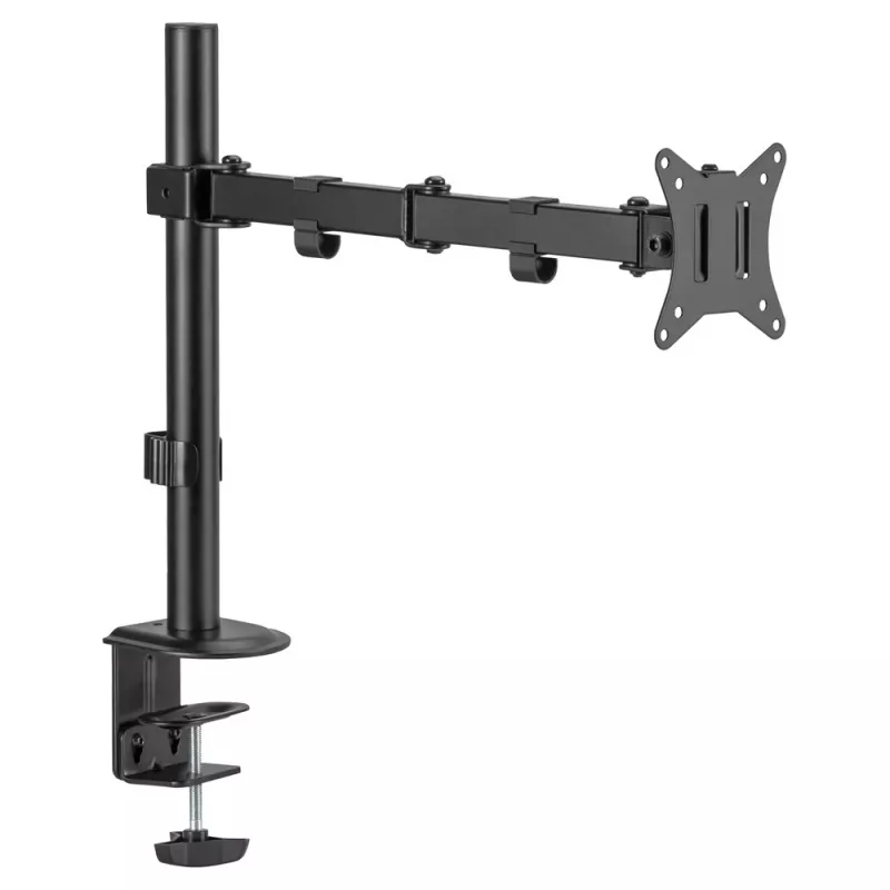 Monitor and TV Adjustable Holder SAVIO UM-02, Must, adjustable grip, easy to install