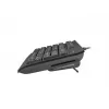 Juhtmega täissuuruses klaviatuur NATEC MORAY Kodu/Kontor USB QWERTY US International Must, 104 klahvi, numbriklahvistik