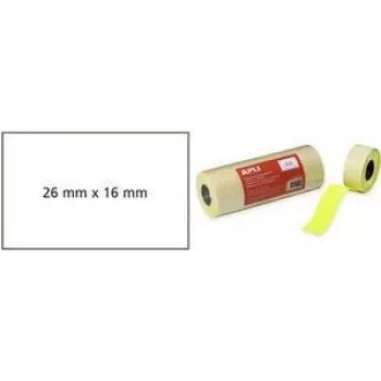 Hinnasildid agipa 151992 valged püsikleepuvad 26 x 16 mm hinnastamiseks ja märgistamiseks