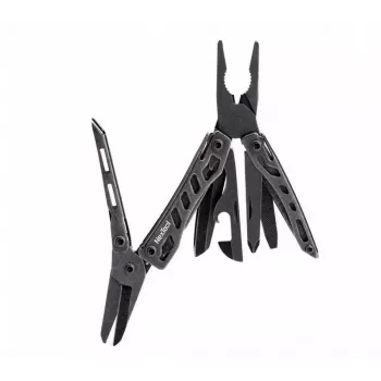 Multitööriist Nextool Mini FLAGSHIP NE20122 — 10-in-1 kompaktne roostevabast terasest multitööriist, must, 67×27×17 mm, 83 g