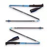 Matkakepid Must Diamond Distance Carbon Z, kokkupandav süsinikust võll, 120 cm, 280 g, 3-osaline