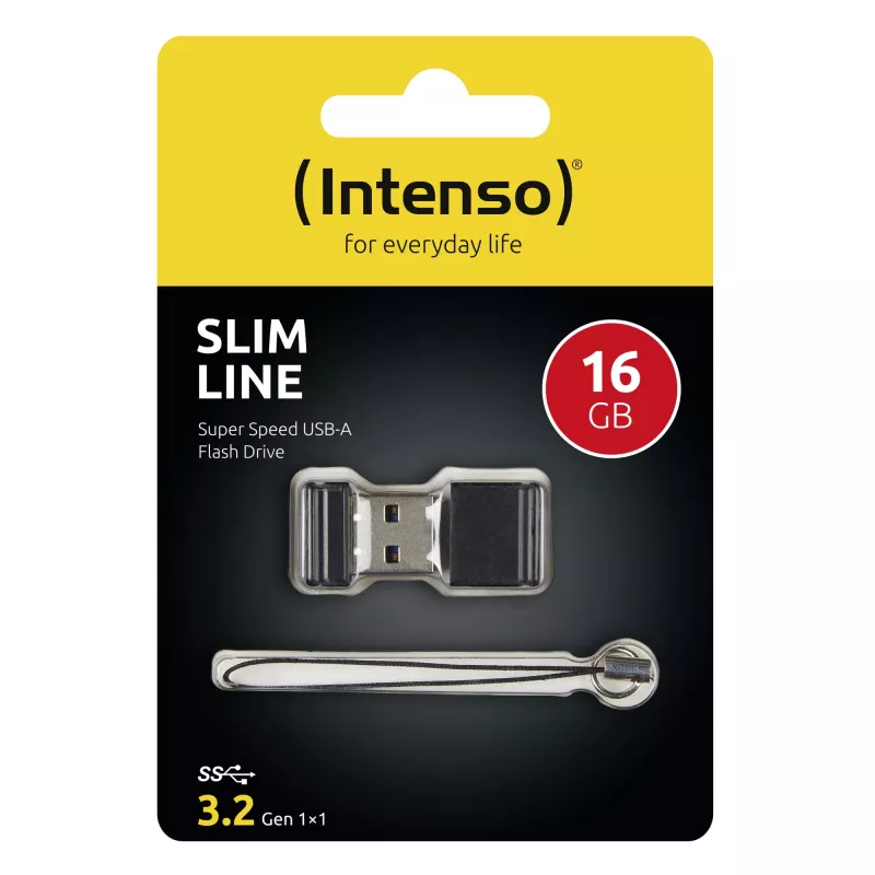 USB-mälupulk Intenso 16 GB USB Type-A 3.2 Gen 1 Must