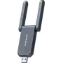Juhtmevaba USB-adapter MERCUSYS MA37BEH — suure võimendusega Wi-Fi 7 (BE6500) ühilduvus USB-C/USB-A-ga