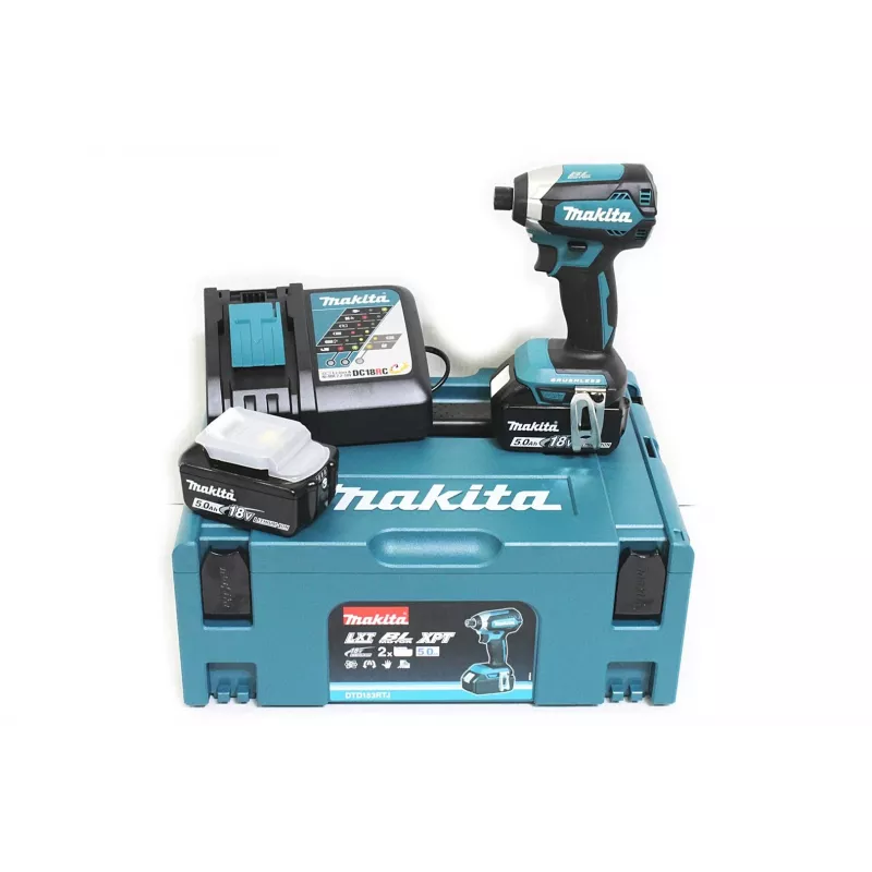 Makita DTD153RTJ löökkeeraja 1.5 kg Must, Sinine