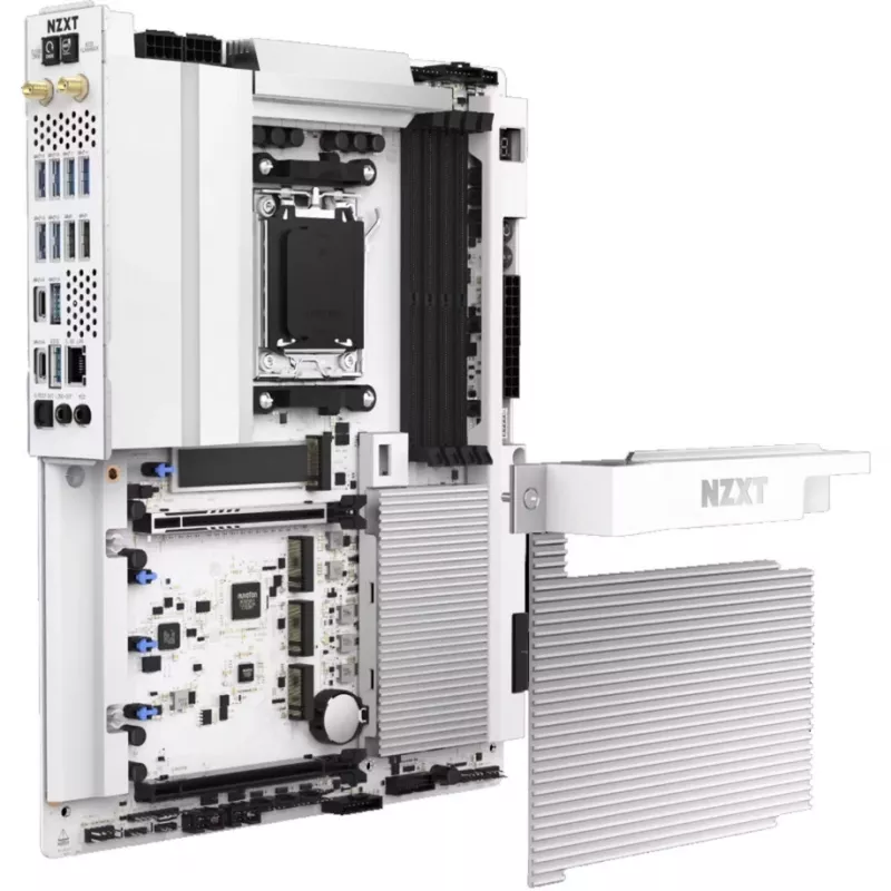 NZXT N9 X870E Valge AM5 DDR5 ATX Motherboard