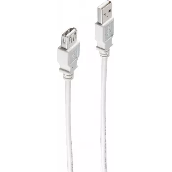 USB-kaabel USB A/USB A M/F 0,3 m ShiverPeaks