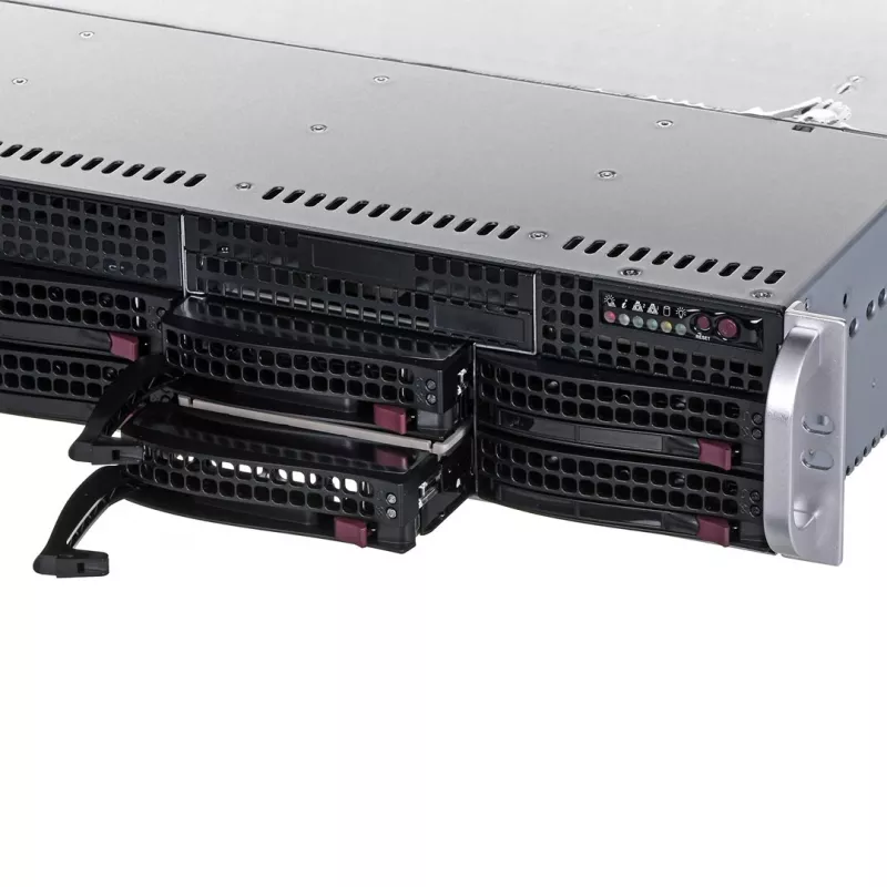 Serverikorpus Supermicro 825TQC-R802LPB Rack Must