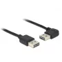 USB-kaabel DeLOCK 85176 USB 2.0 0,5 m Must