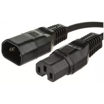 Microconnect PE011410 toitekaabel Must 1 m C14 pistik C15 pistik