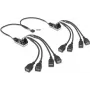 USB-jaotur DELOCK 61072 — 8-pordiline USB 2.0 jaotur, siintoide