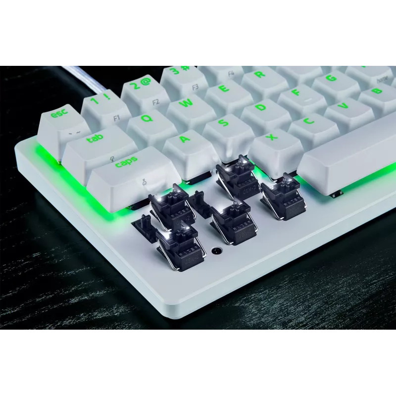 Razer RZ03-04990100-R3M1 klaviatuur Mängimine USB QWERTY UK International valge