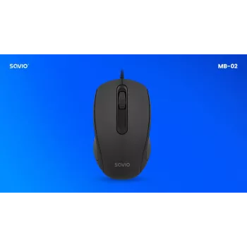 Juhtmega hiir MB-02 SAVIO